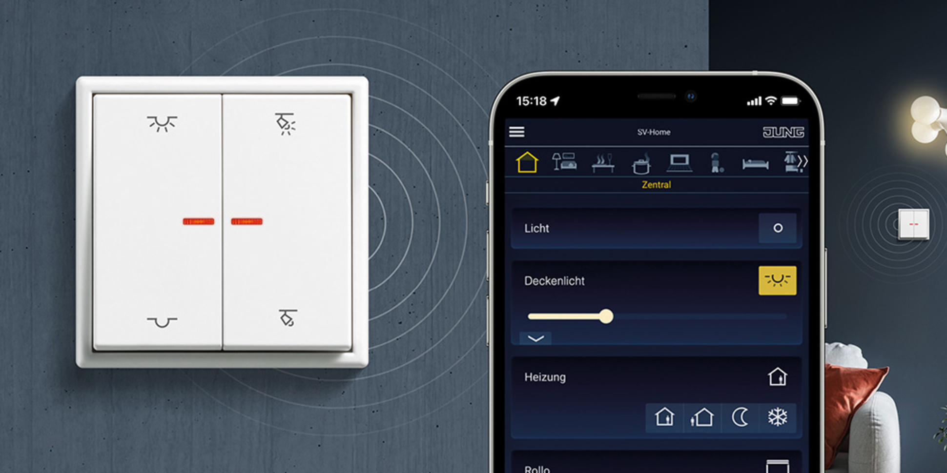 KNX RF Taster bei Masala-Elektronik in Frankfurt am Main